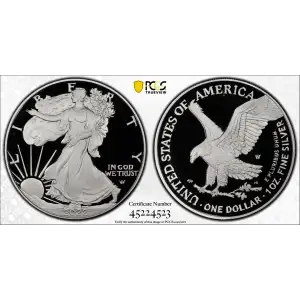 2022-W $1 Silver Eagle First Strike, DCAM (2)