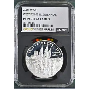 2002 WEST POINT BICENTENNIAL ULTRA CAMEO (2)