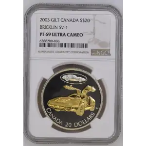 2003 Gilt Bricklin SV-1 ULTRA CAMEO (2)