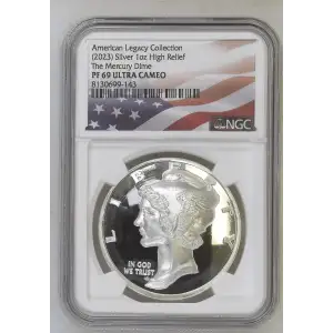 (2023) AR The Mercury Dime American Legacy Coll. ULTRA CAMEO (2)