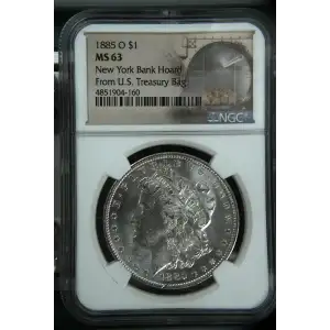 1885 New York Bank Hoard From U.S. Treasury Bag (2)