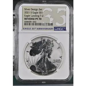 2021 S Eagle Landing T-2 Silver Design Set (2)