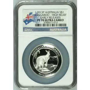 2013P Kangaroo - High Relief Early Releases ULTRA CAMEO (2)