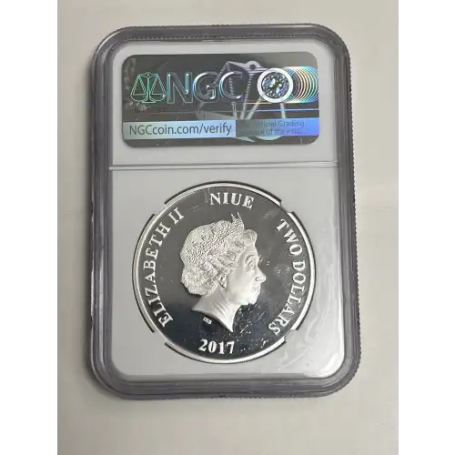 Star Wars Classic 2017 Niue S$2 Chewbacca PF9UC (2)