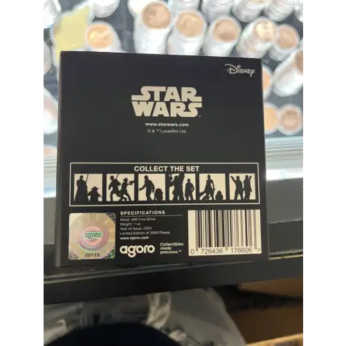 Star Wars™ Han Solo and Chewbacca - 1oz Silver coin (2)