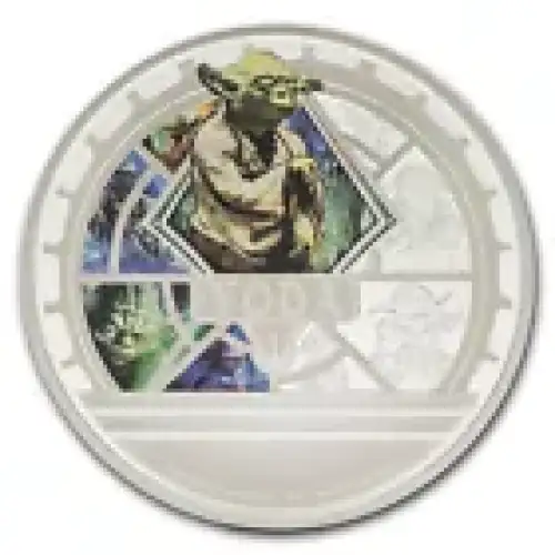 Star Wars™ Yoda™ - 3oz Silver Coin