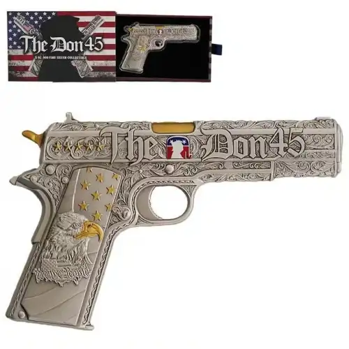 The Don 45: Donald Trump 5 oz Silver Collectible Coin