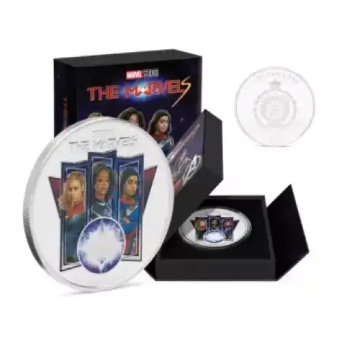 The Marvels 1oz Silver Coin - 2023