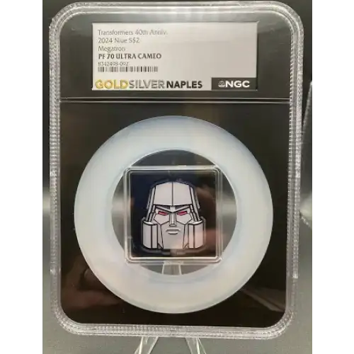 Transformers 2024 Niue $2 Megatron PF 70 UC