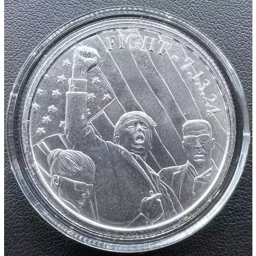 Trump “FIGHT!” 1 oz Silver Round 