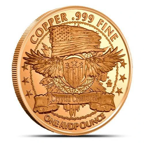 Tube of 20x 1 oz Copper Fear The Jackelope