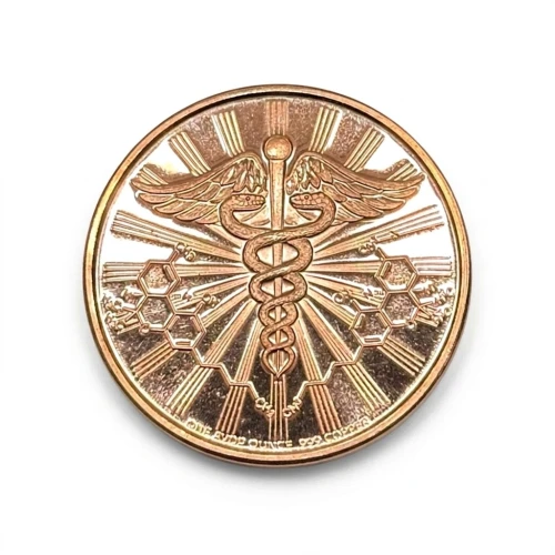 Tube of 20x 1 oz Copper In Weed We Trust