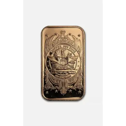 Tube of 20x 1 oz Copper Morgan Dollar Bar