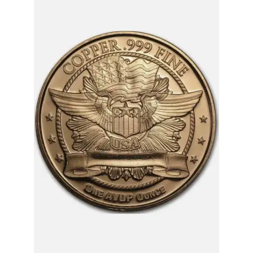 Tube of 20x 1 oz Copper U.S. Quarter